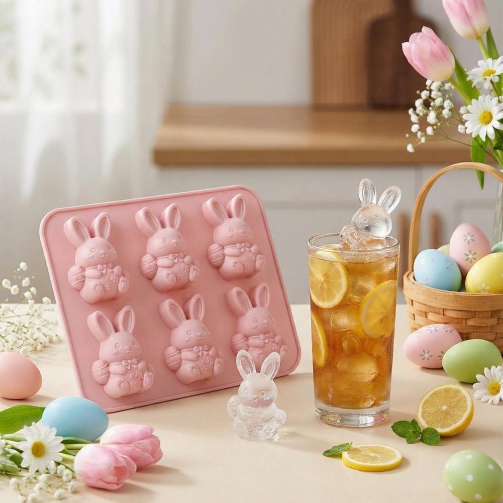 Easter Ice Tray Mold Easter Bu - Bunny Cake Mold reseña y precio