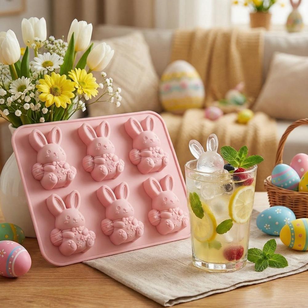 Easter Ice Tray Mold Easter Bu - Bunny Cake Mold reseña y precio