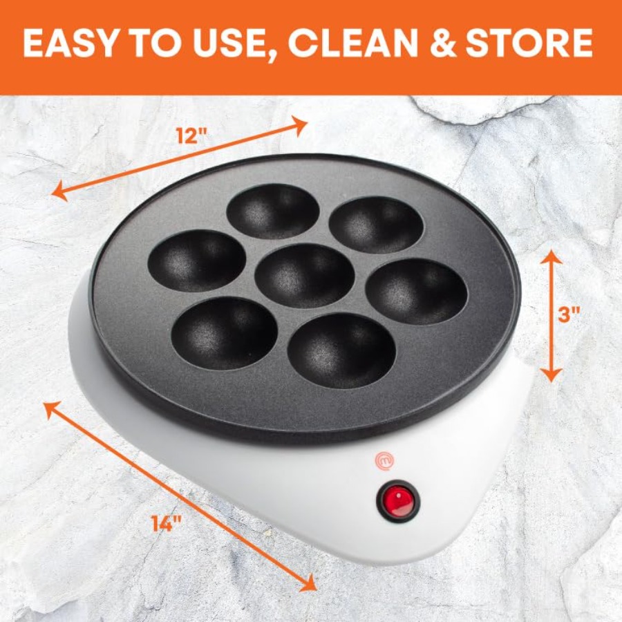 MasterChef Electric Ebelskiver - Takoyaki Grill Plate reseña y precio