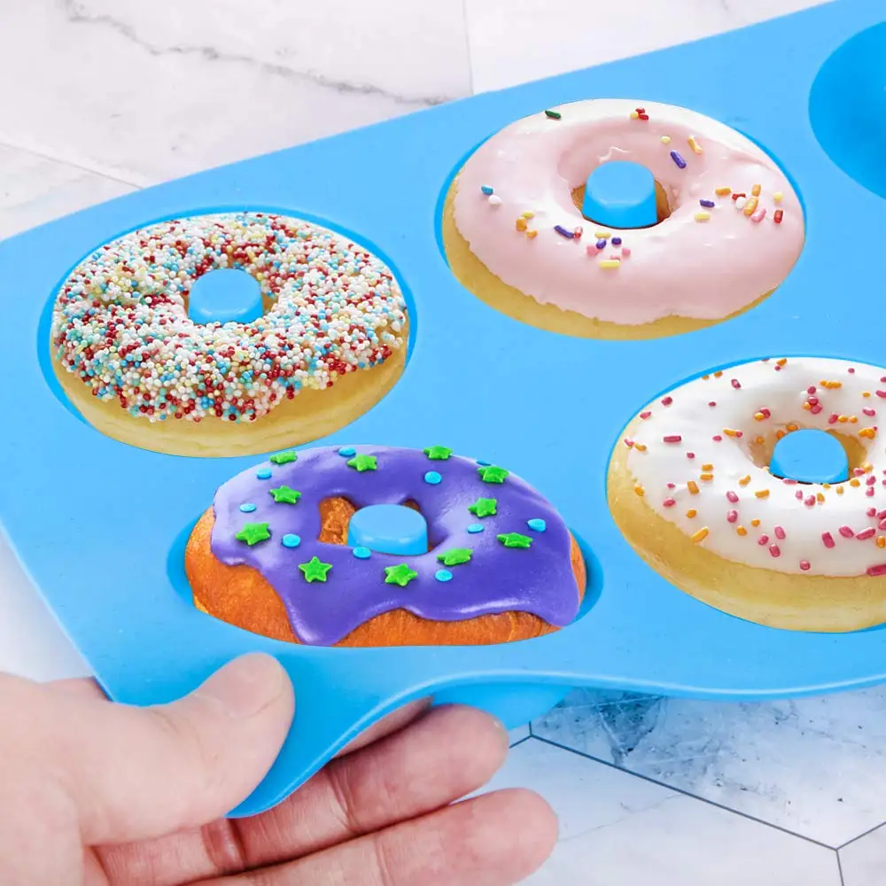 6 Holes Silicone Donut Mold Ba - Donut Mold Silicone reseña y precio