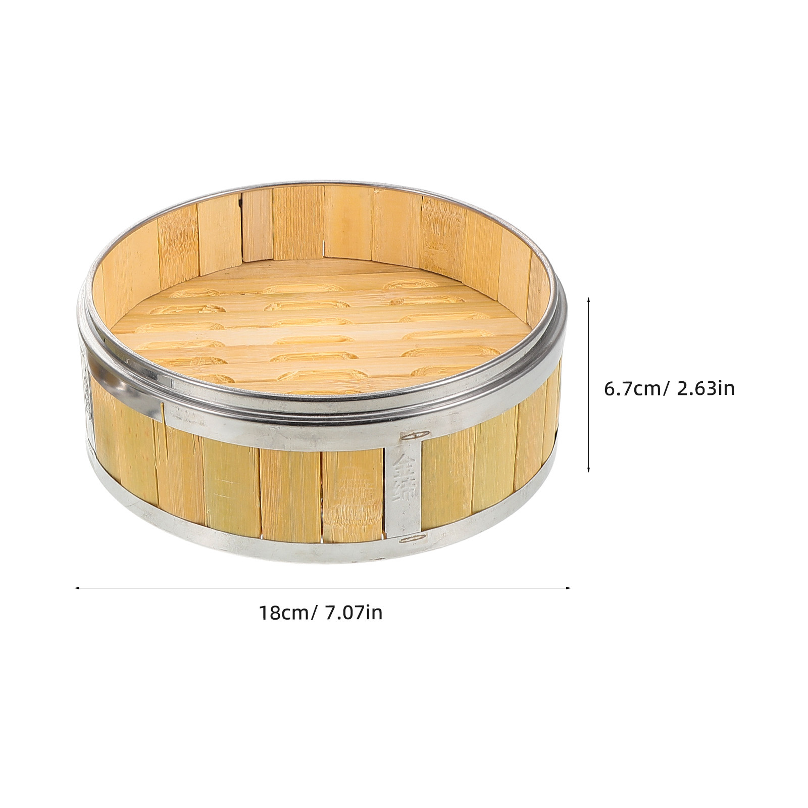 Traditional 18Cm Wood Steamer  - Bao Steamer Bamboo reseña y precio