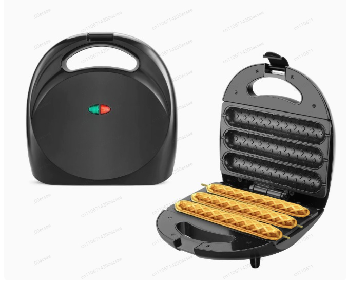 Electric Hot Dog Machine 3 Cor - Corn Dog Stick reseña y precio