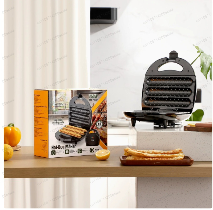 Electric Hot Dog Machine 3 Cor - Corn Dog Stick reseña y precio