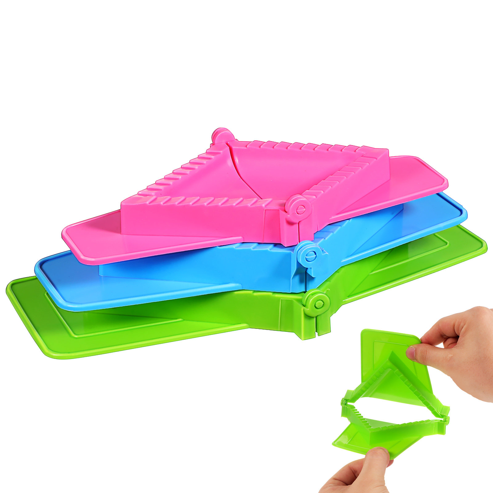 3Pcs Dumpling Mold Plastic Set - Dumpling Press Set reseña y precio