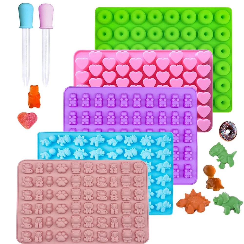 Gummy Bear Molds Silicone Mini - Donut Mold Silicone reseña y precio