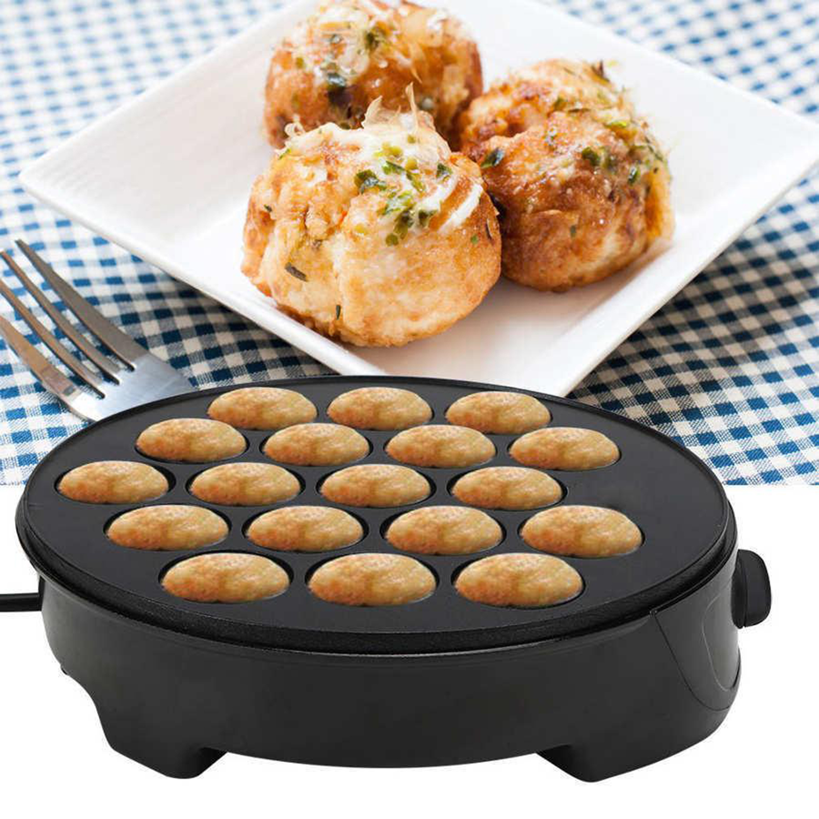 220V Baking Machine Household  - Takoyaki Grill Plate reseña y precio