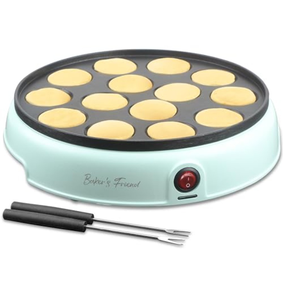 Mini Pancakes Maker Machine Du - Mini Pancake Griddle reseña y precio