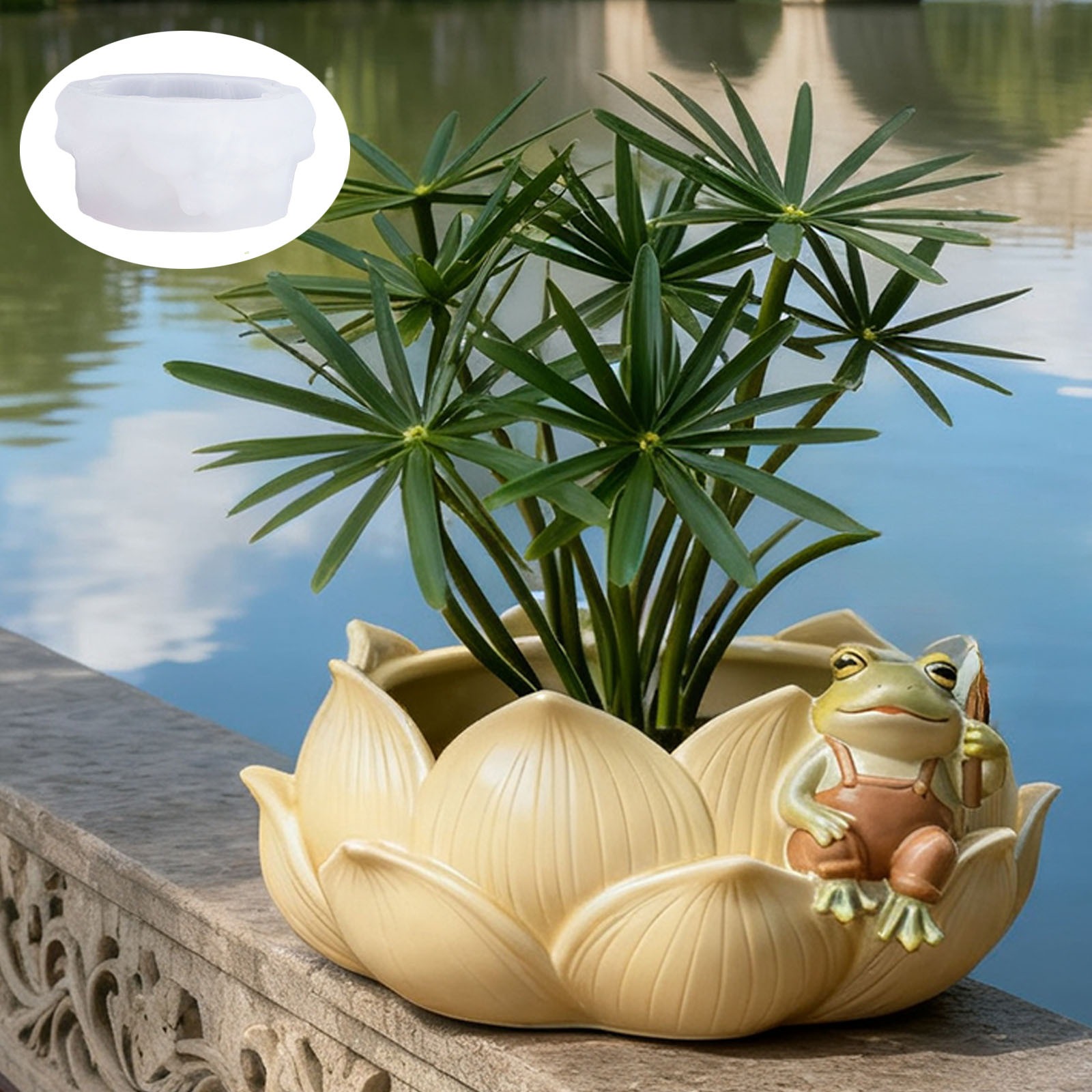 Plant Flower Pot Mold Flexible - Potsticker Mold reseña y precio