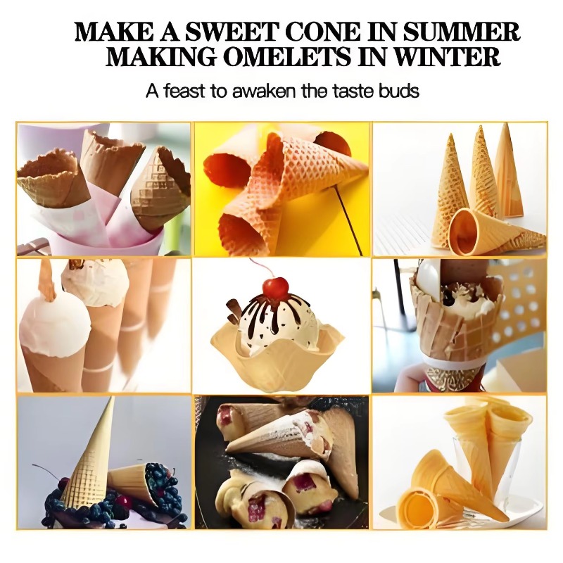 Wholesale Electric Crispy Cone - Waffle Cone Maker reseña y precio