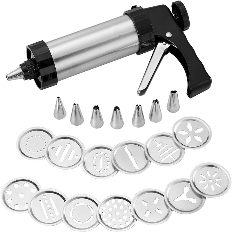 Multipurpose Aluminum Cookie M - Churros Maker Gun reseña y precio