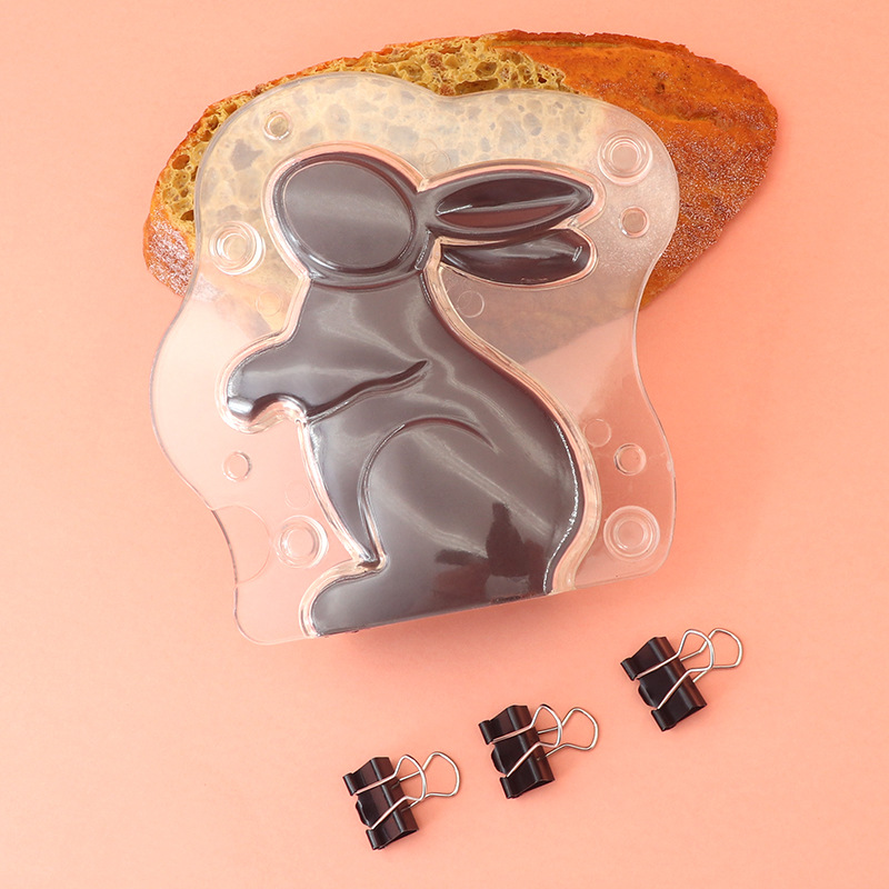 New 3D Rabbit shaped Chocolate - Bunny Cake Mold reseña y precio