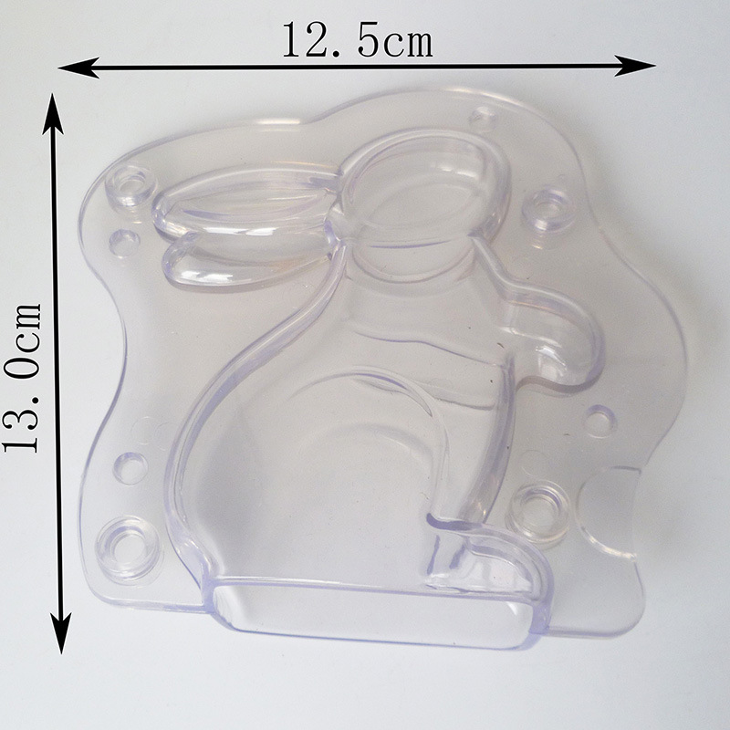 New 3D Rabbit shaped Chocolate - Bunny Cake Mold reseña y precio