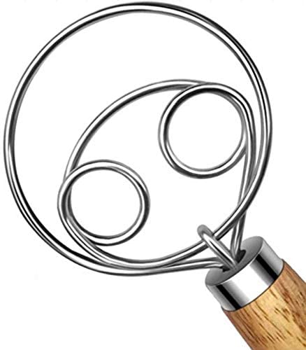 13inch Danish Dough Whisk Stai - Danish Pancake Pan reseña y precio