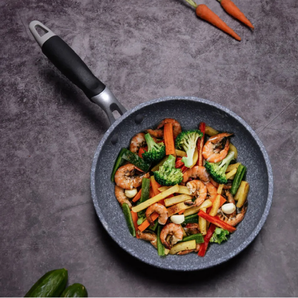Durable Stone Frying Pan28/26/ - Egg Waffle Pan reseña y precio