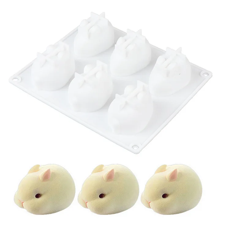 Silicone 3D Bunny Rabbit Cake  - Bunny Cake Mold reseña y precio