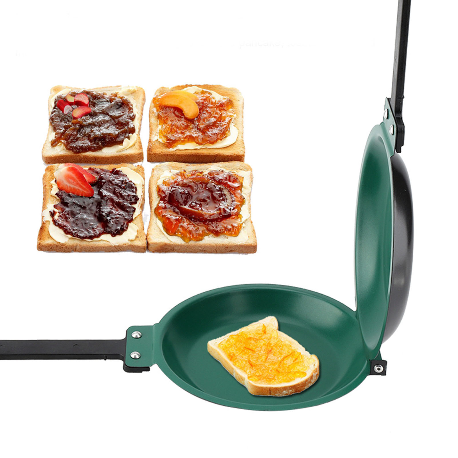 Double Side Titanium Steel Coa - Mini Pancake Griddle reseña y precio