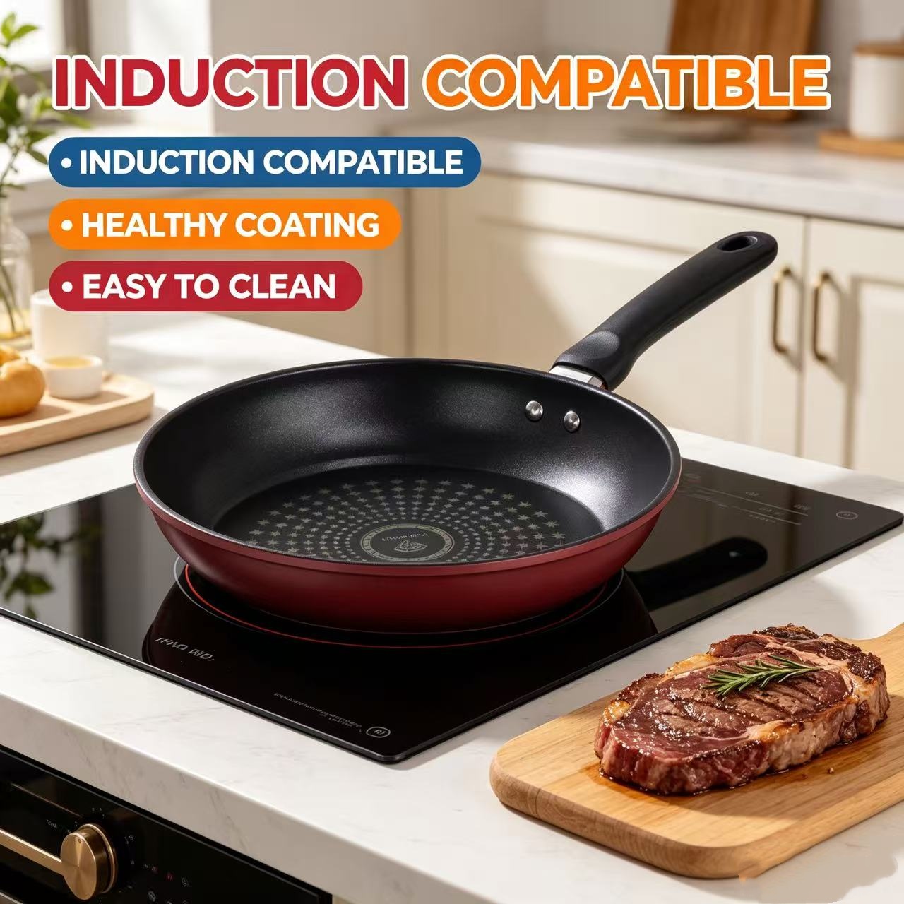 Premium Granite Non Stick Fryi - Mini Pancake Griddle reseña y precio