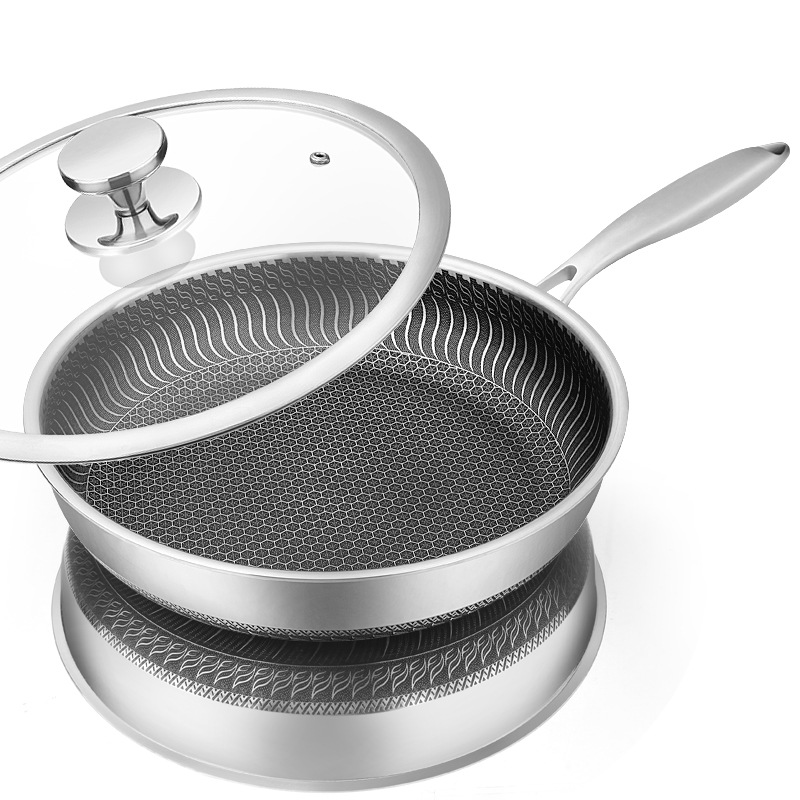 LMETJMA Stainless Steel Frying - Danish Pancake Pan reseña y precio