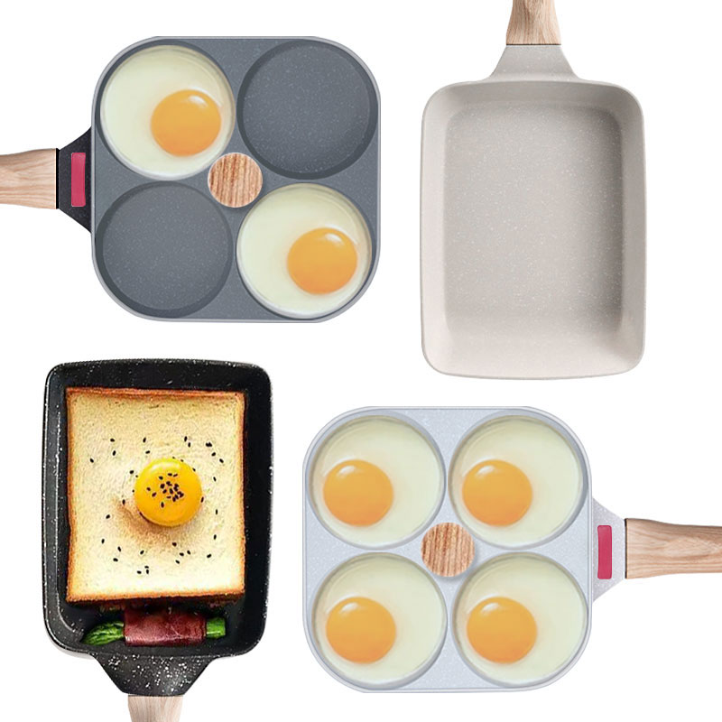 Japanese Omelette Pan Nonstick - Mini Pancake Griddle reseña y precio