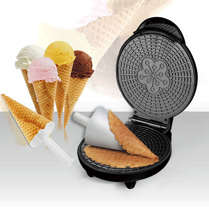 Electric Crispy Egg Roll Maker - Waffle Cone Maker reseña y precio