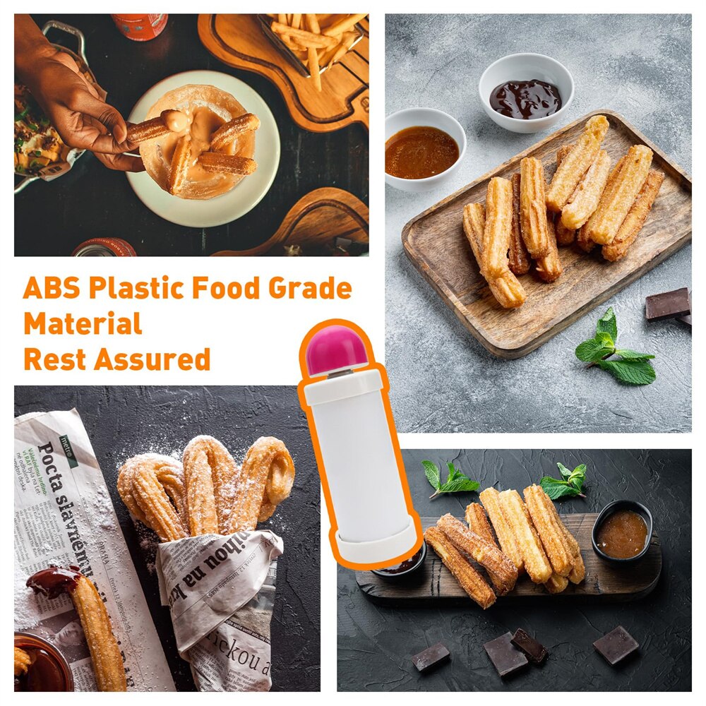 Plastic Churro Maker Kit Porta - Churros Maker Gun reseña y precio