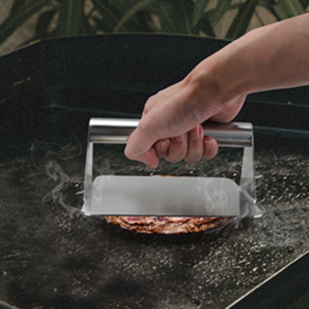 A04G-Square Meat Press Hamburg - Hot Dog Press reseña y precio