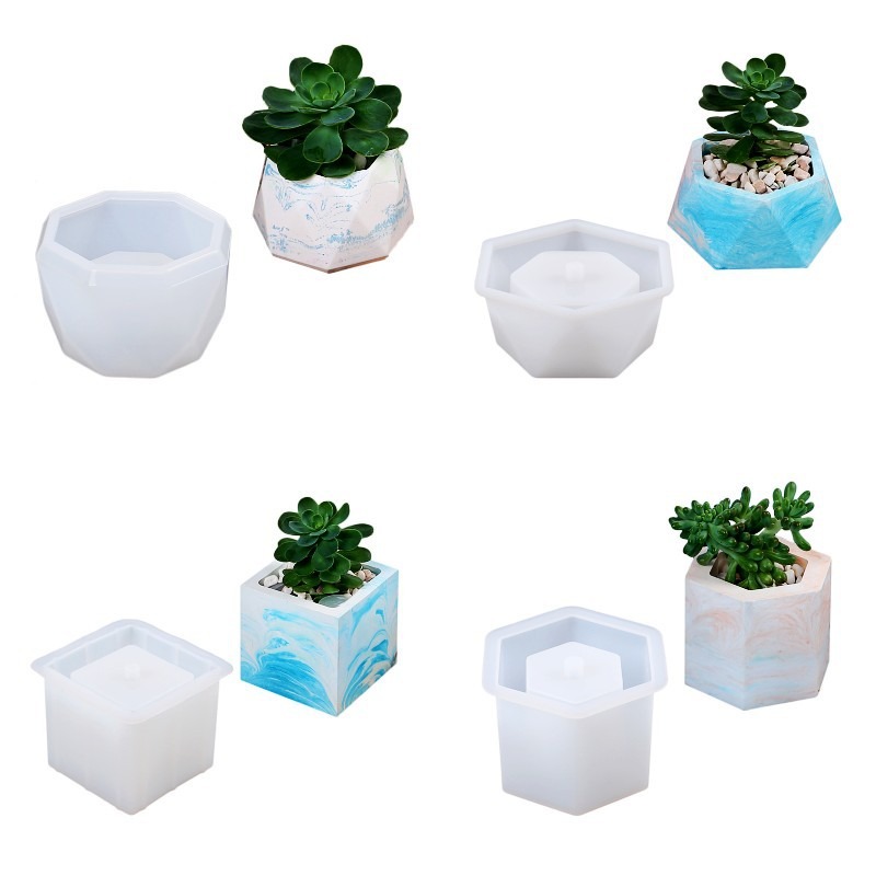 Succulent Flowerpot Silicone M - Potsticker Mold reseña y precio