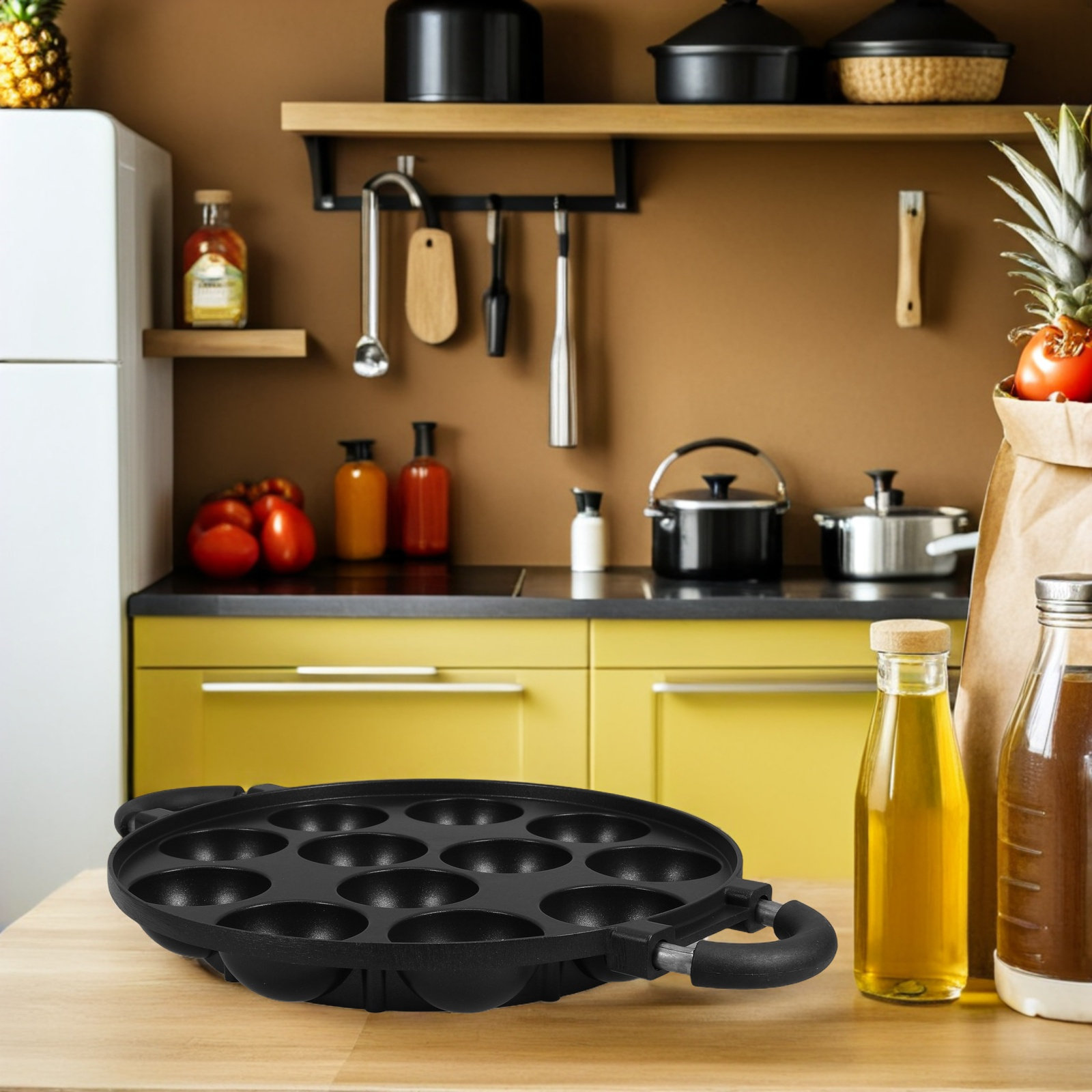 12 Hole Takoyaki Pan Nonstick  - Takoyaki Grill Plate reseña y precio
