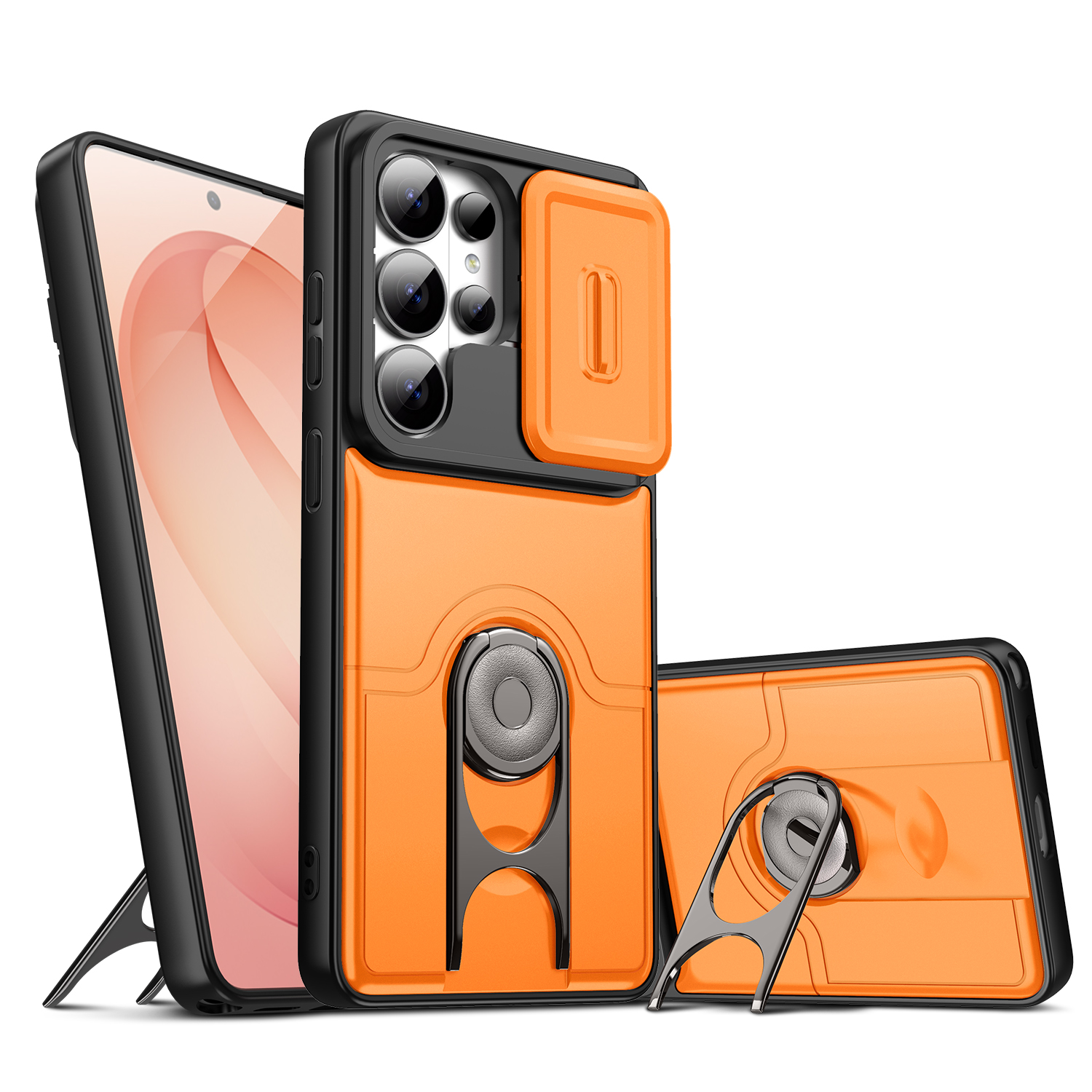 Ring Holder Phone Case for Sam - Taco Stand Holder reseña y precio
