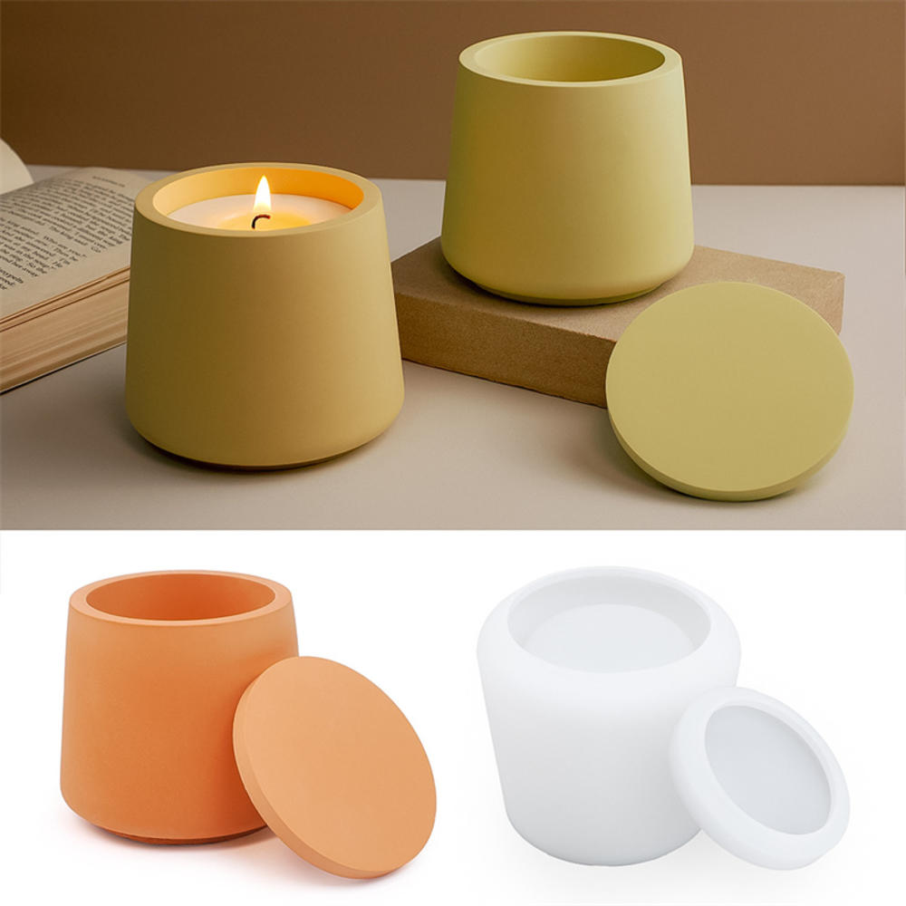 Candle Jar Silicone Mold With  - Potsticker Mold reseña y precio