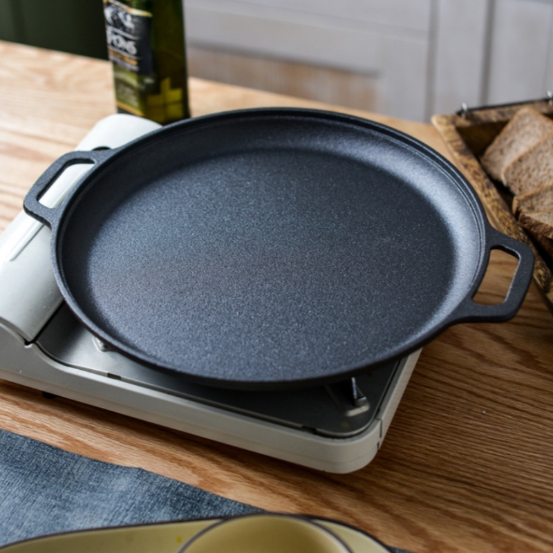 JUSTINLAU Double-Ear Frying Pa - Mini Pancake Griddle reseña y precio