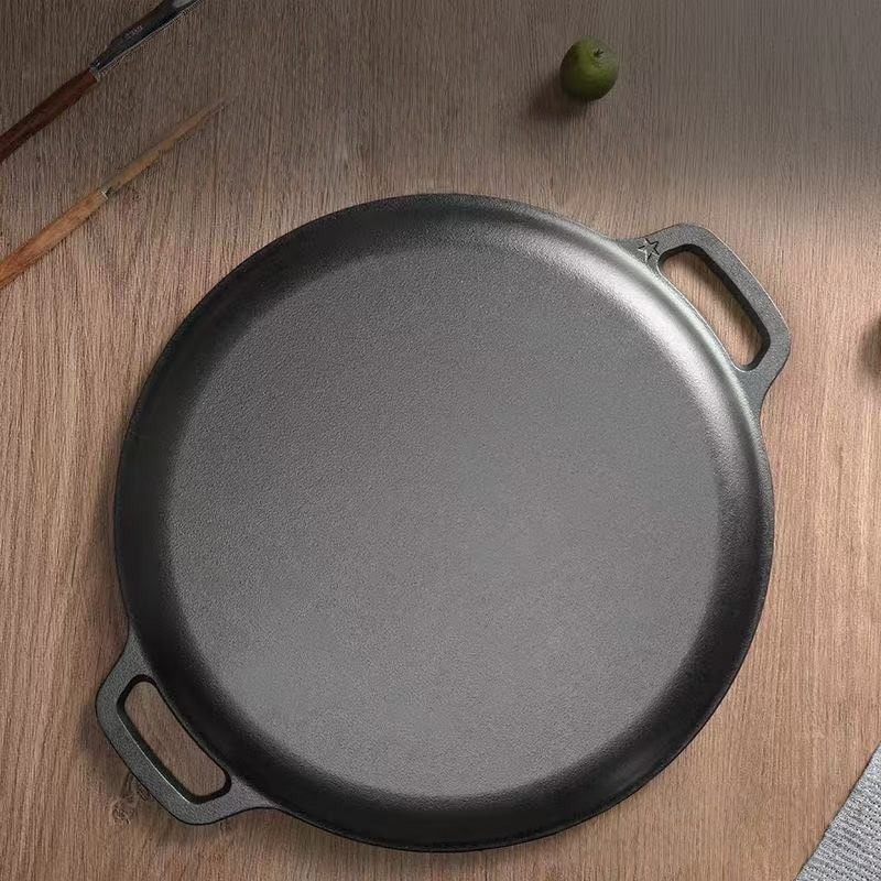 JUSTINLAU Double-Ear Frying Pa - Mini Pancake Griddle reseña y precio