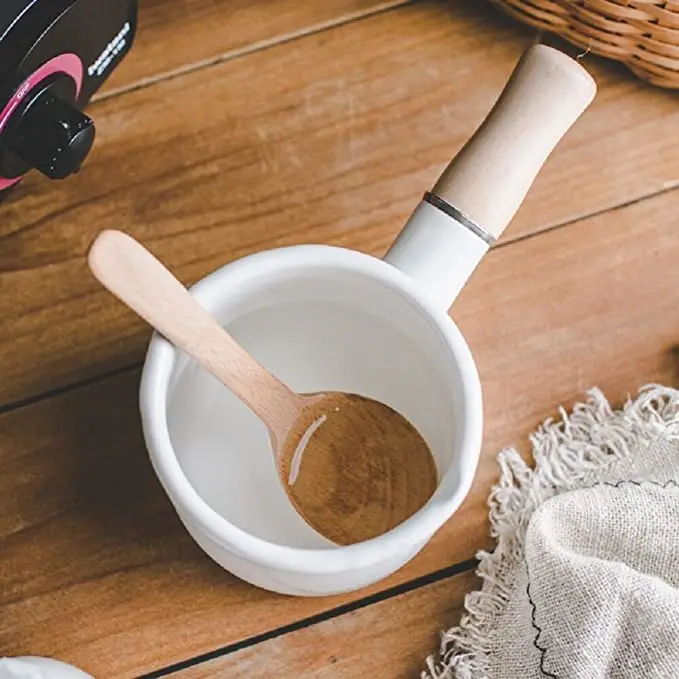 Milk Pot Pan Clay Cooking Clas - Cast Iron Corn reseña y precio