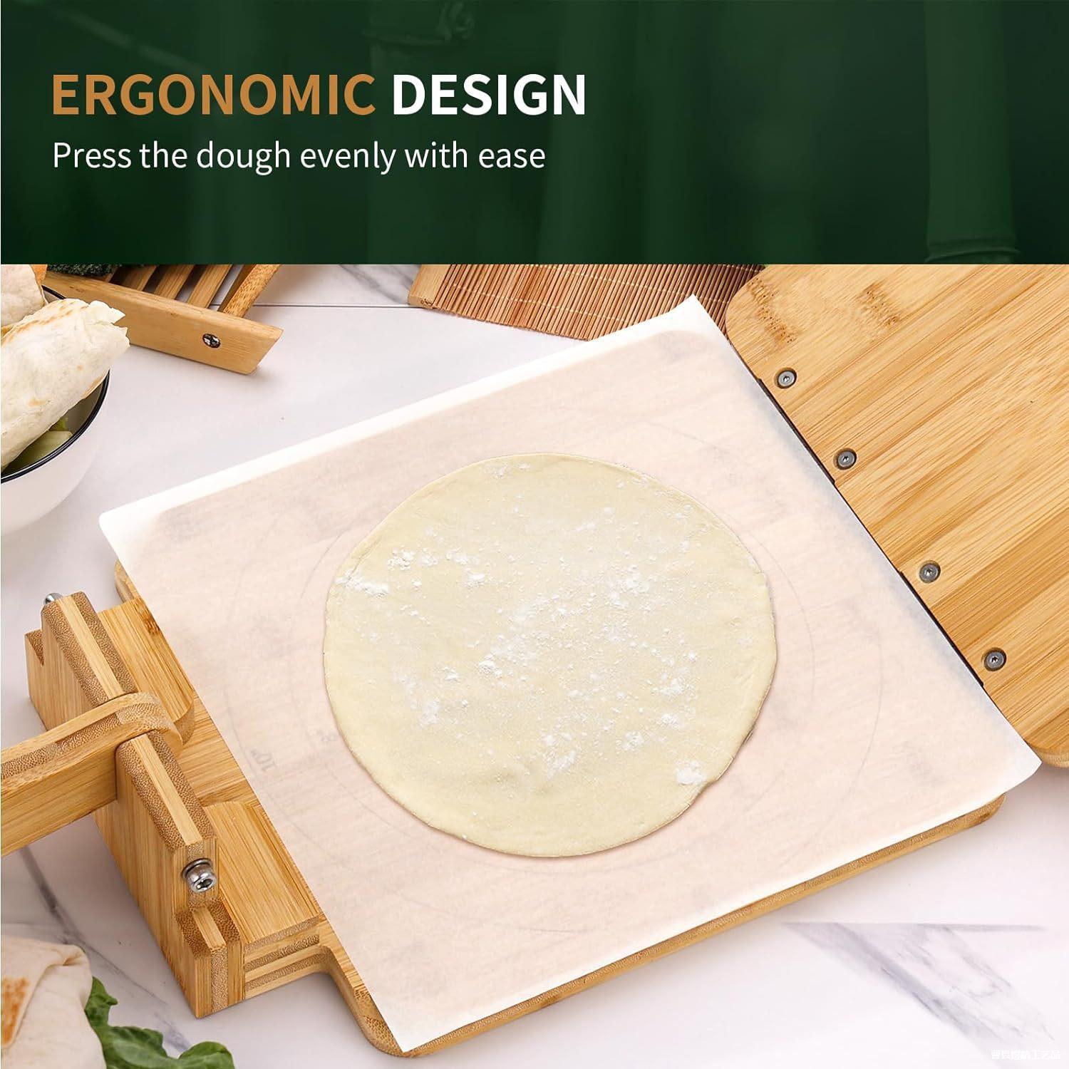 Hot-selling bamboo and wood to - Dumpling Press Set reseña y precio