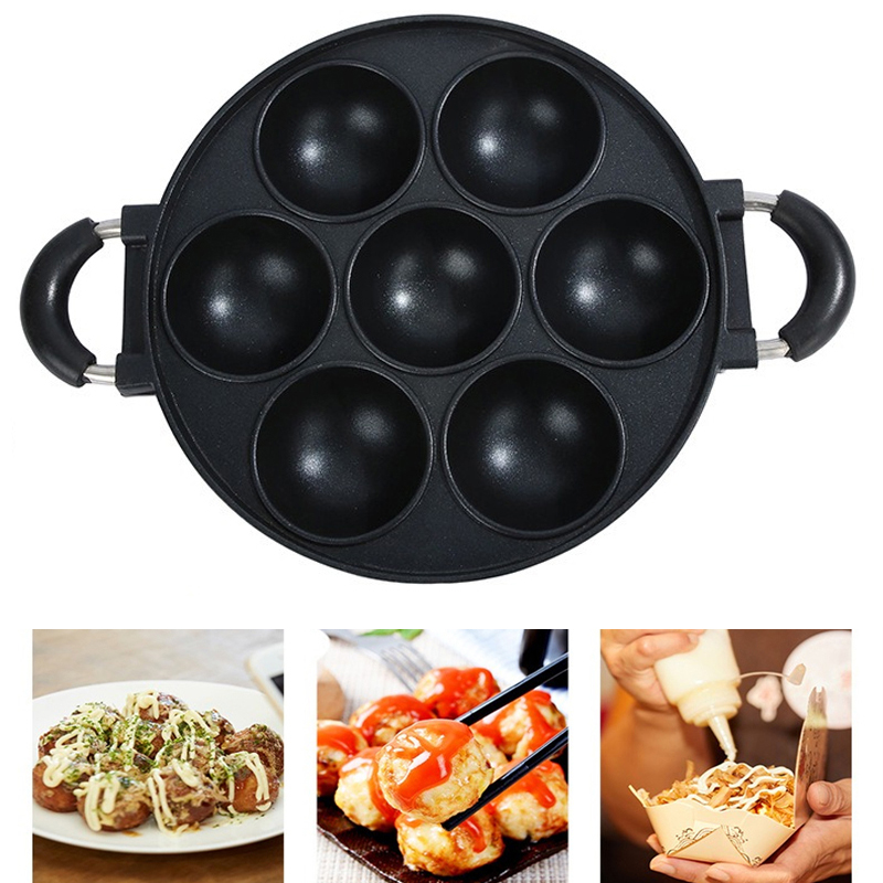7 Hole Cake Cooking Pan Cast I - Cast Iron Corn reseña y precio