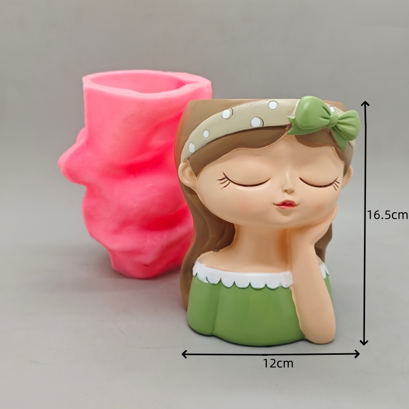 Silicone mold cute bow girl fl - Potsticker Mold reseña y precio