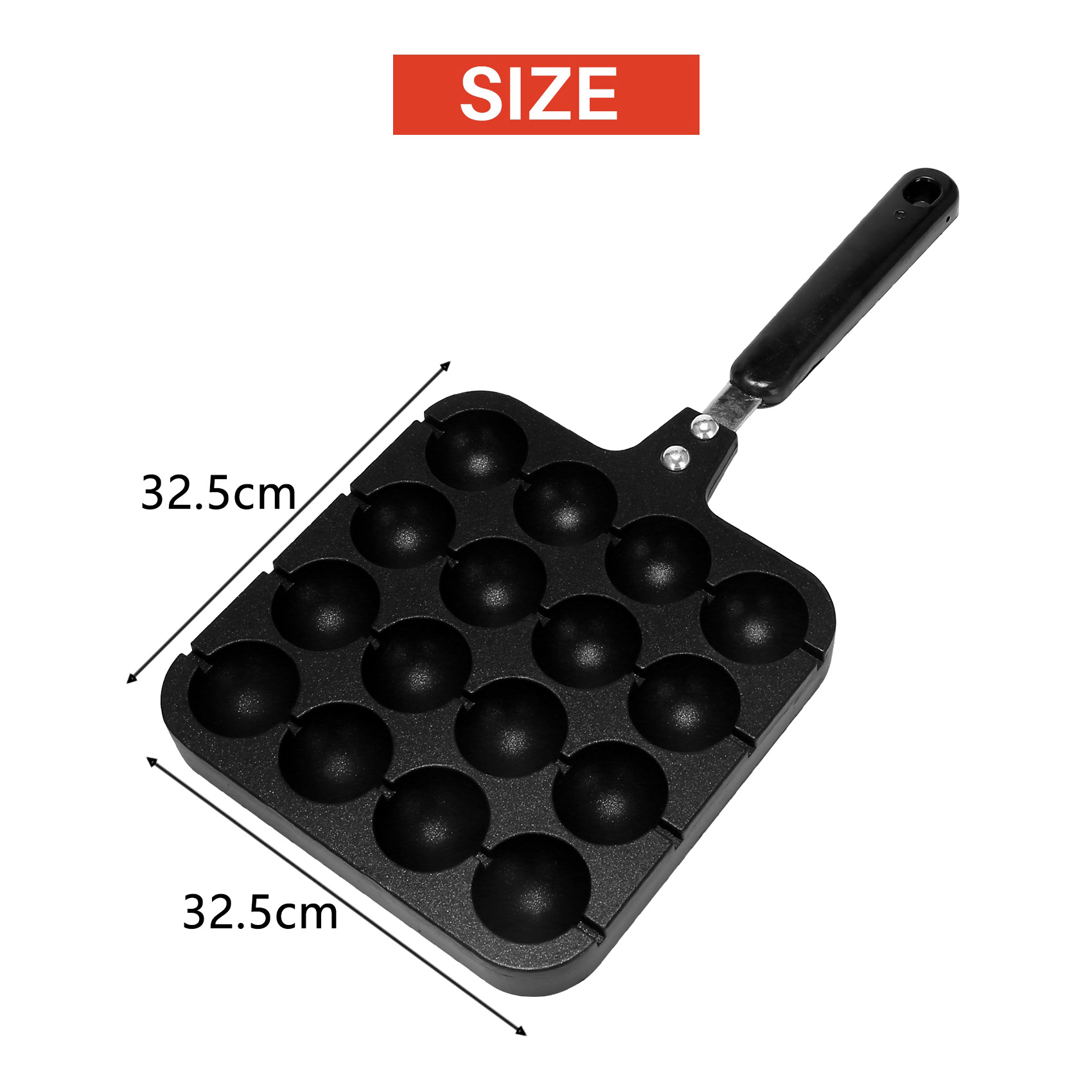 F-T 16 Holes Aluminum Takoyaki - Takoyaki Grill Plate reseña y precio