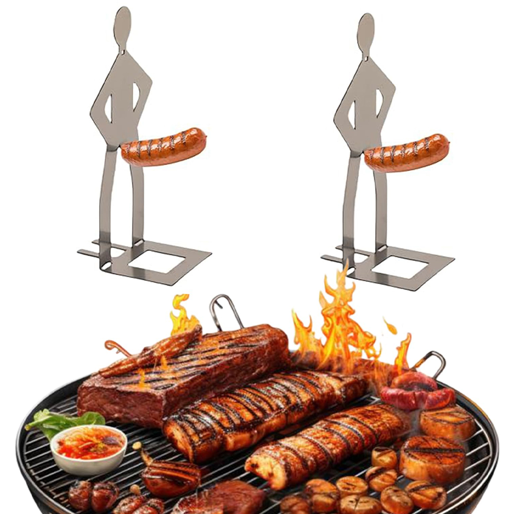 5-1PCS BBQ Sausage Holder Stai - Hot Dog Press reseña y precio