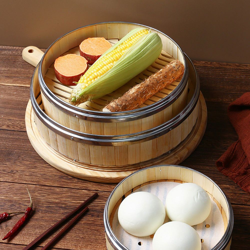 Bao Buns For Cooking Kitchen G - Bao Steamer Bamboo reseña y precio