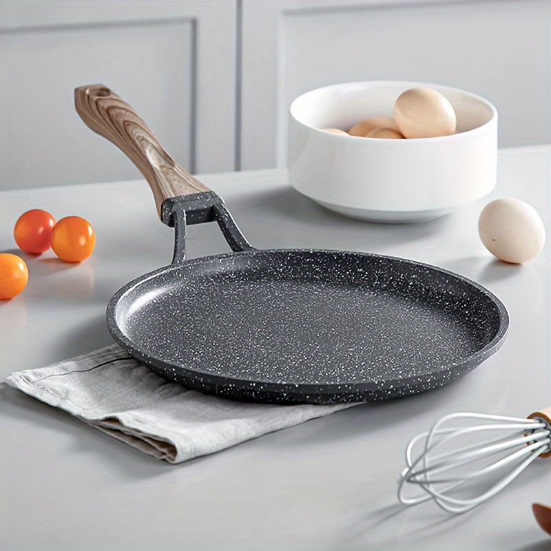 Household non-stick skillet, c - Danish Pancake Pan reseña y precio