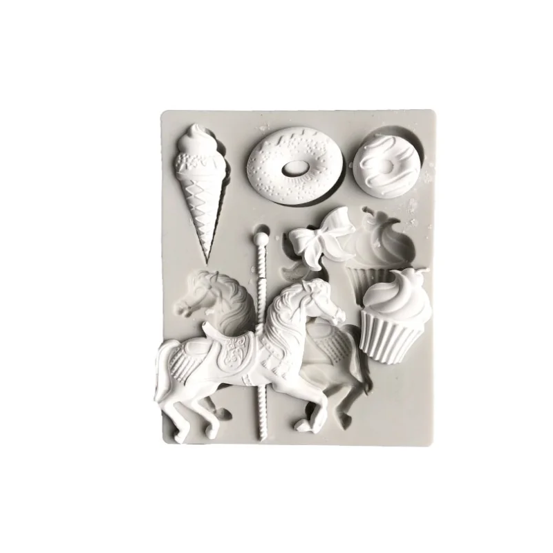 Trojan horse ice cream doughnu - Donut Mold Silicone reseña y precio