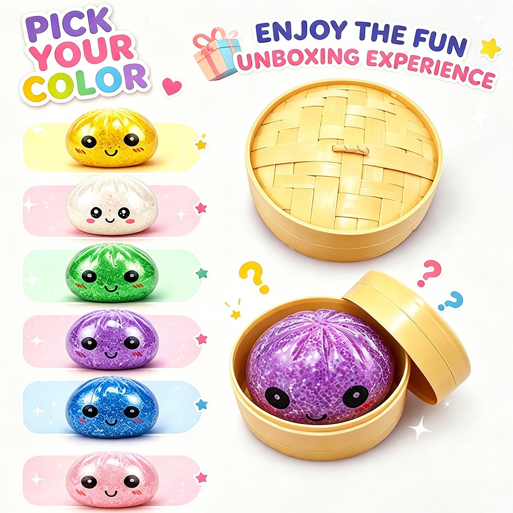 Mini New Glitter Steamed Bun S - Bao Steamer Bamboo reseña y precio