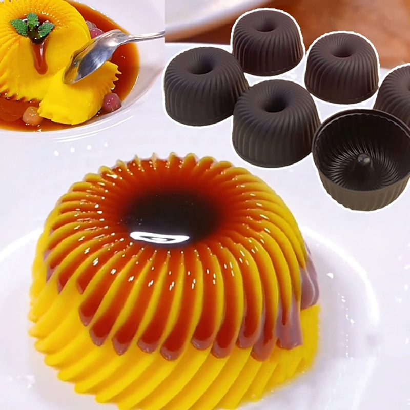 C 1pc Caramel Pudding Jelly Pa - Donut Mold Silicone reseña y precio