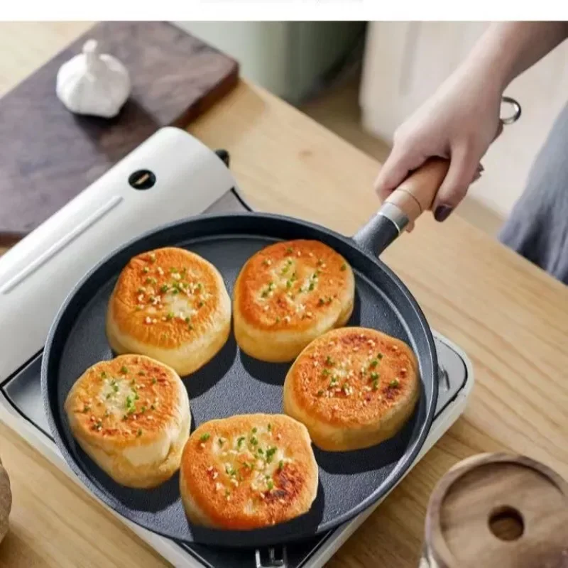 26cm Cast Iron Frying Pan Unco - Mini Pancake Griddle reseña y precio