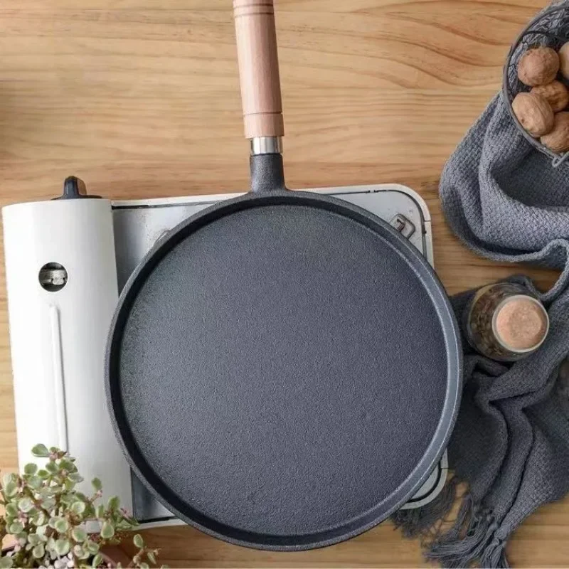 26cm Cast Iron Frying Pan Unco - Mini Pancake Griddle reseña y precio