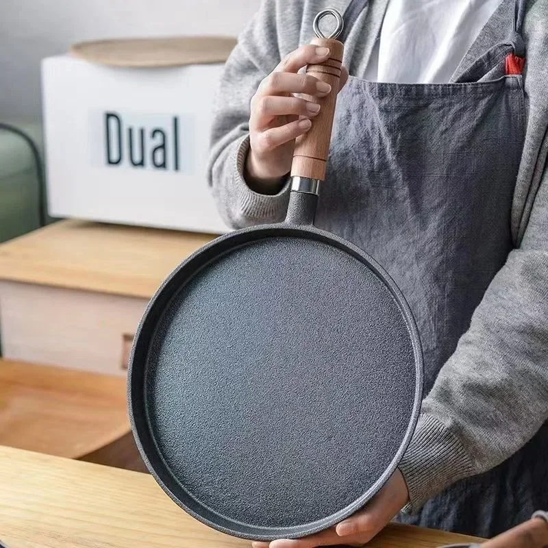 26cm Cast Iron Frying Pan Unco - Mini Pancake Griddle reseña y precio