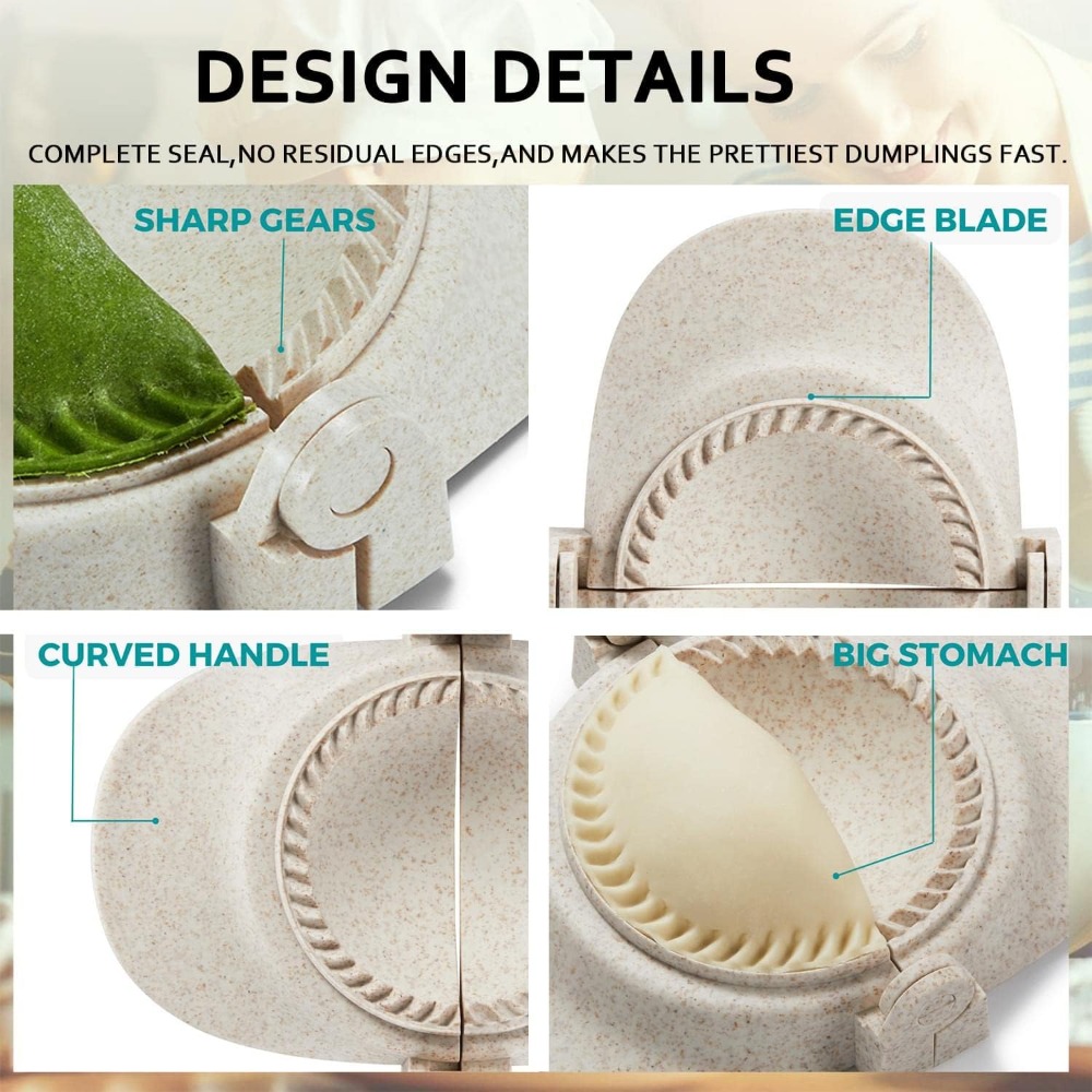 5 Inch Extra Large Empanada Ma - Dumpling Press Set reseña y precio