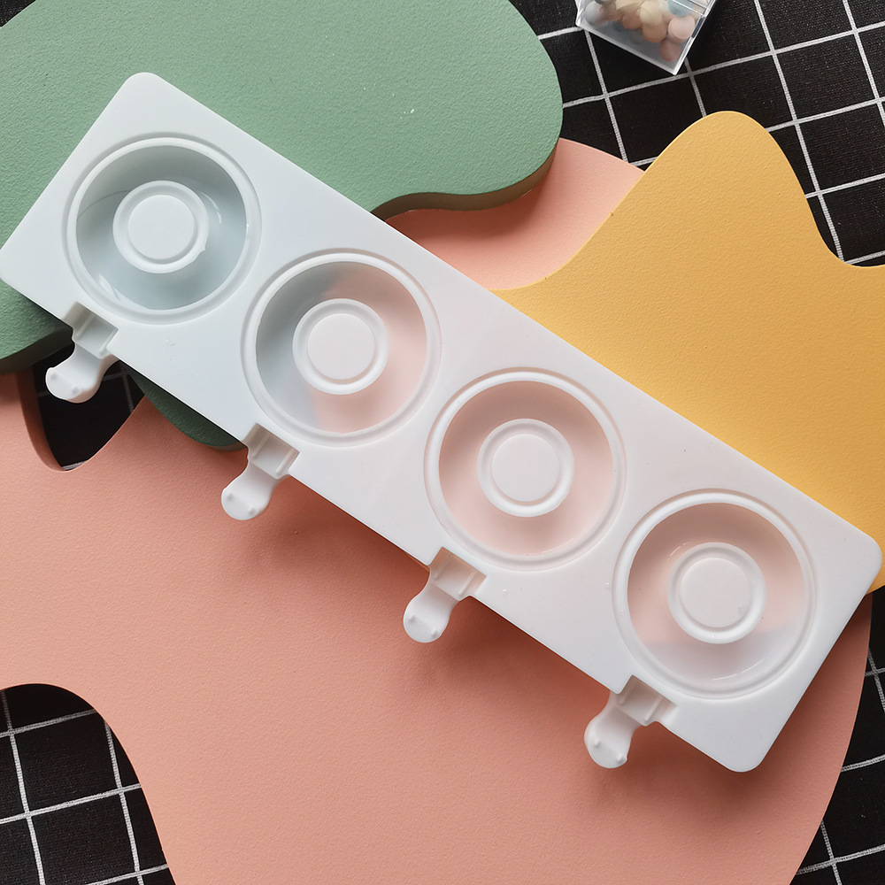 Large Donut 4 Cavity Ice Cream - Donut Mold Silicone reseña y precio