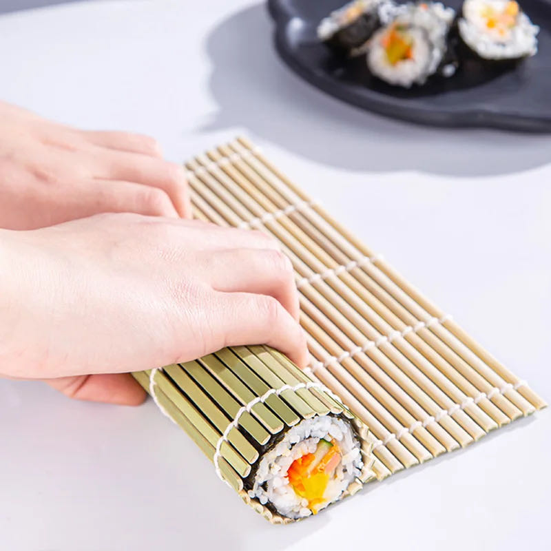 DIY Bamboo Sushi Maker Rolling - Spring Roll Wrapper reseña y precio