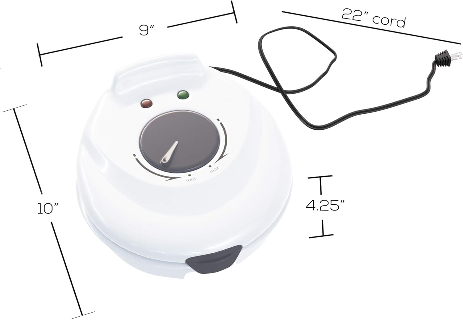 Electric Waffle Cone Maker wit - Waffle Cone Maker reseña y precio